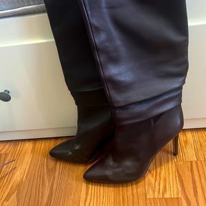 New Vince Camuto Brown Leather Boots